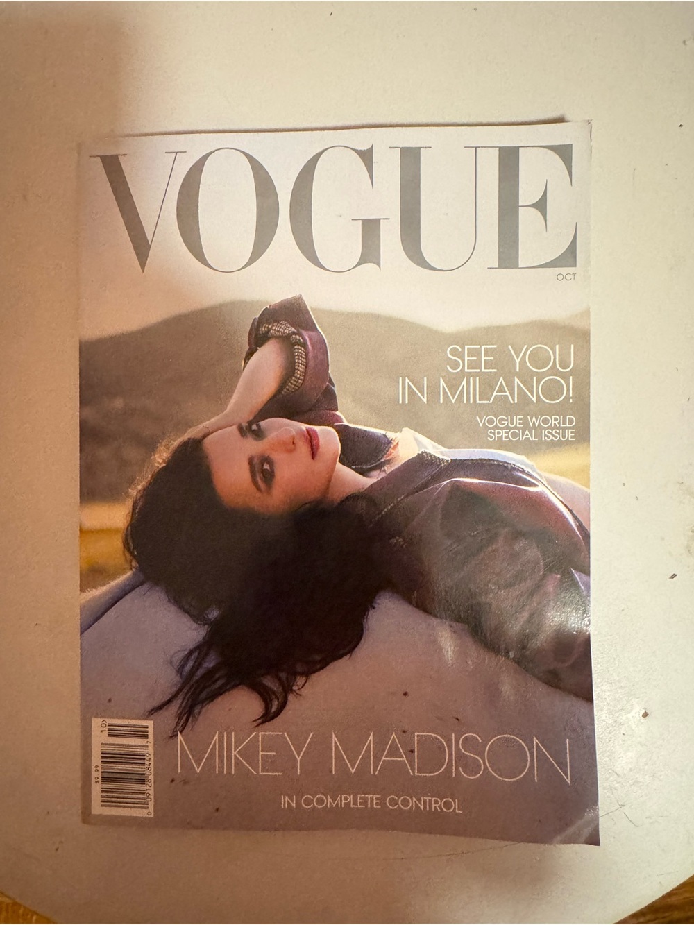 Vogue Magazine October 2026 Mikey Madison Cover Brand New USA